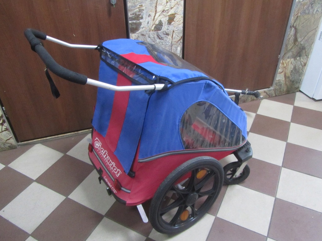 Przyczepa Riksza Rowerowa 2w1 CHARIOT CTS Cabrio! 10634173570