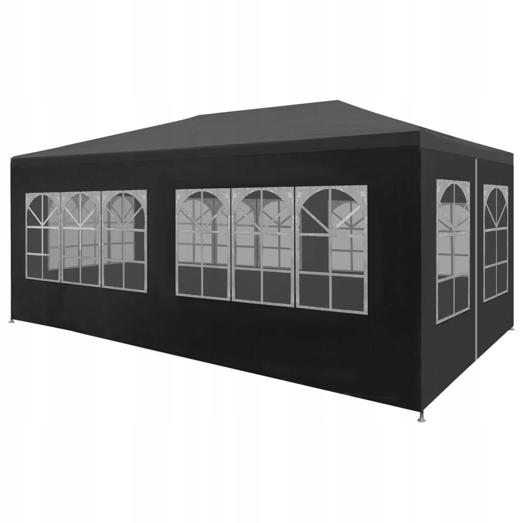 Namiot imprezowy, 3 x 6 m, antracytowy