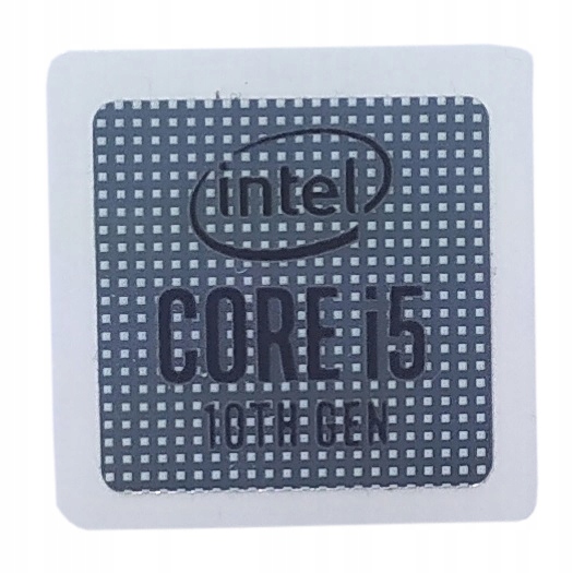 Naklejka Intel Core i5 10th Gen (2cm x 2cm)