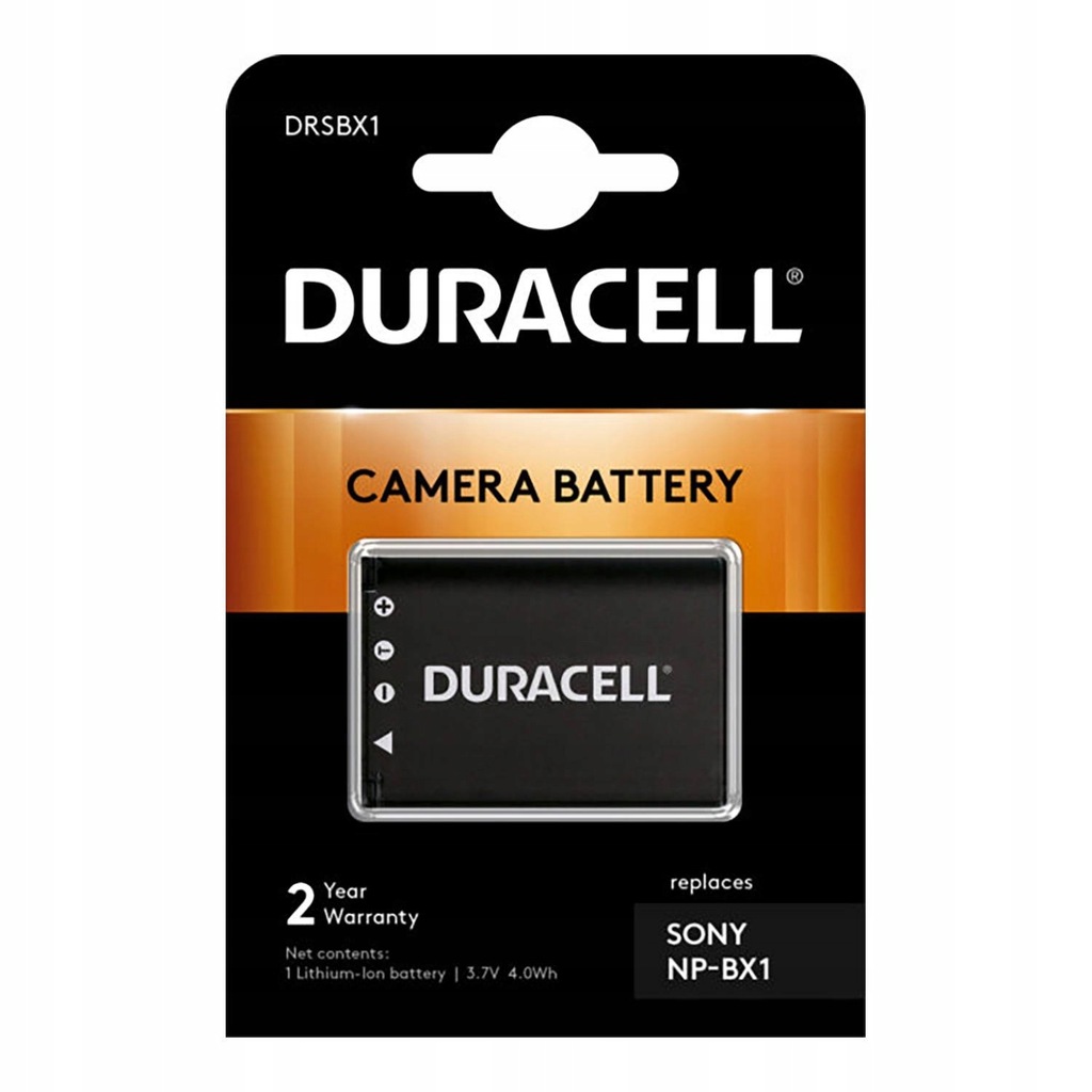 Duracell DRSBX1 do Sony Action Cam FDR-X1000V