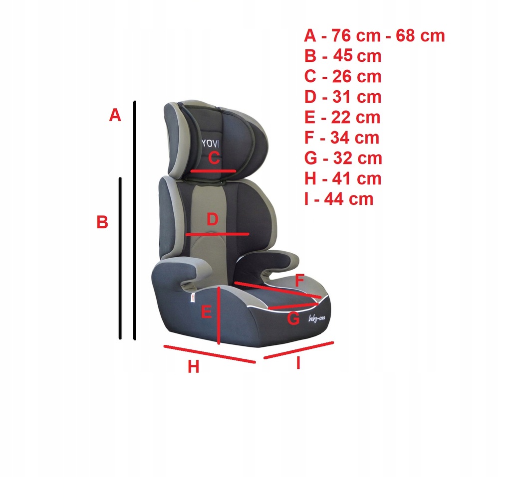 Купить Автокресло YOVI 15-36кг. *детка*: отзывы, фото, характеристики в интерне-магазине Aredi.ru