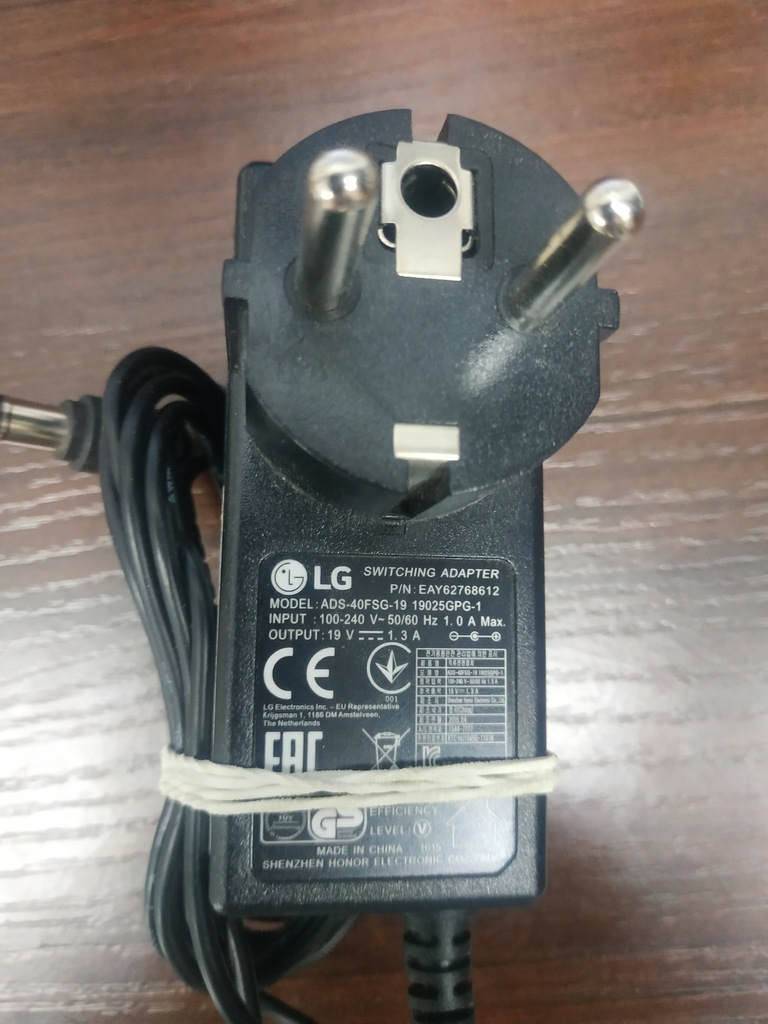 ZASILACZ LG MONITOR 19V 1.3A ADS40FSG19 9860519660 oficjalne
