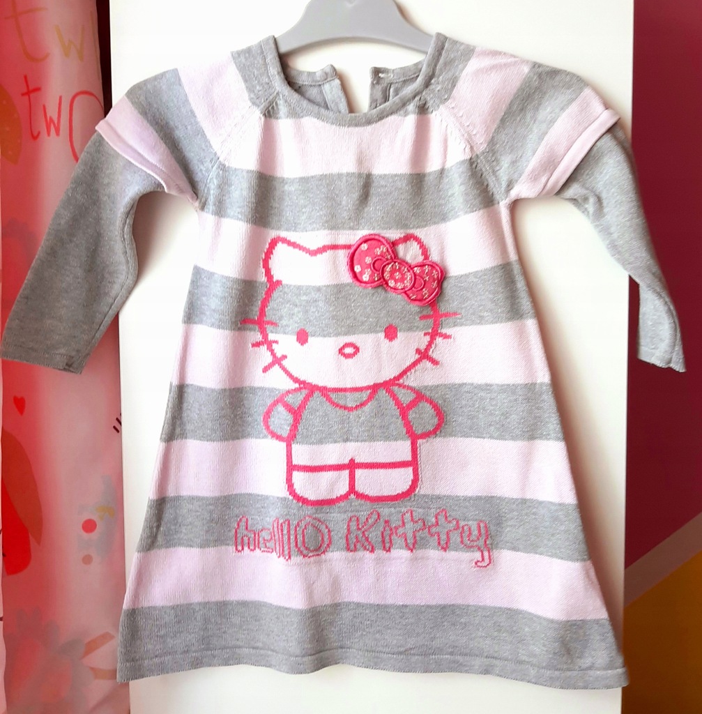 sukienka tunika Hello Kitty 92 98