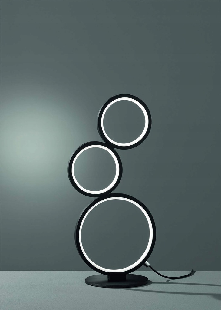 Lampa stołowa Trio Rondo czarny 14,5 W