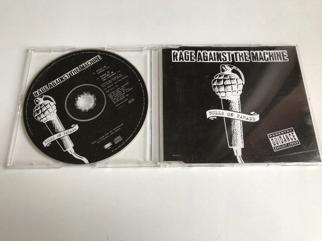 CD Rage Against The Machine Bulls On Parade STAN 5+/6