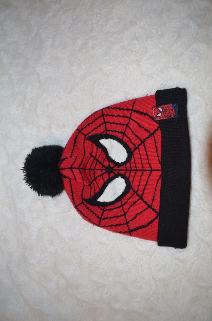 Czapka H&M spiderman - jesień zima r.92-104