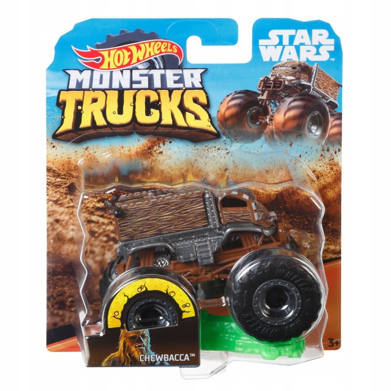 HOT WHEELS MONSTER CHEWBACCA GGT47