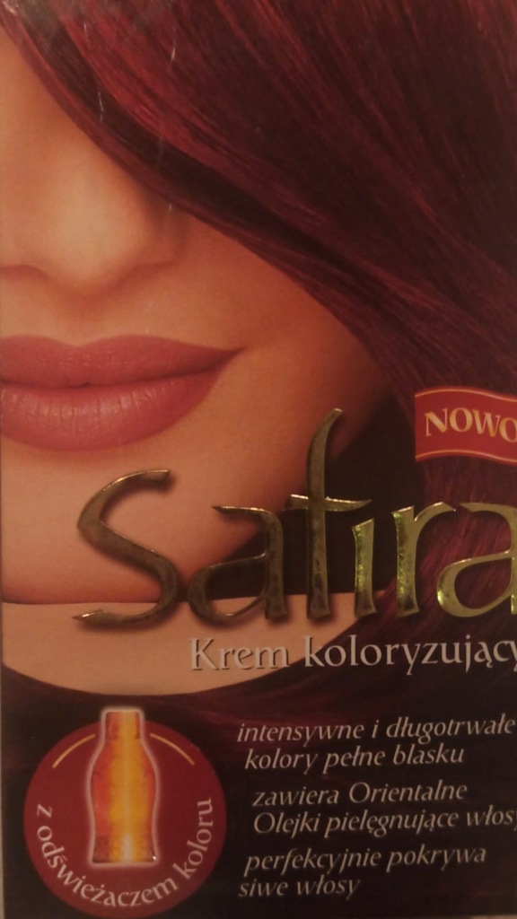 Defekt Wella safira Żar rubinu 6/55 Farba +dodatki