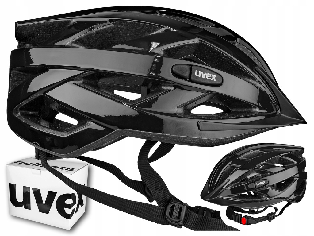 KASK ROWEROWY UVEX I-VO BLACK ROZ. 56-60 CM