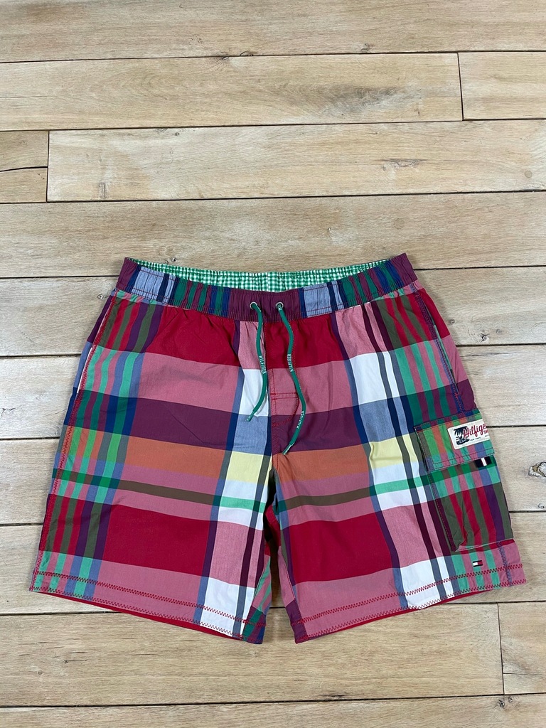 Tommy Hilfiger szorty siatka swim logo unikat M