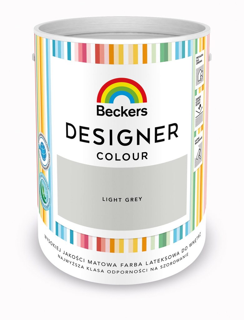 Farba Beckers Designer Colour 5l Light Grey