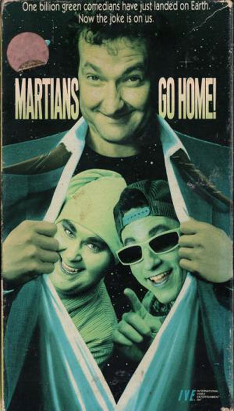 MARSJANIE DO DOMU / MARTIANS GO HOME 1989 VHS
