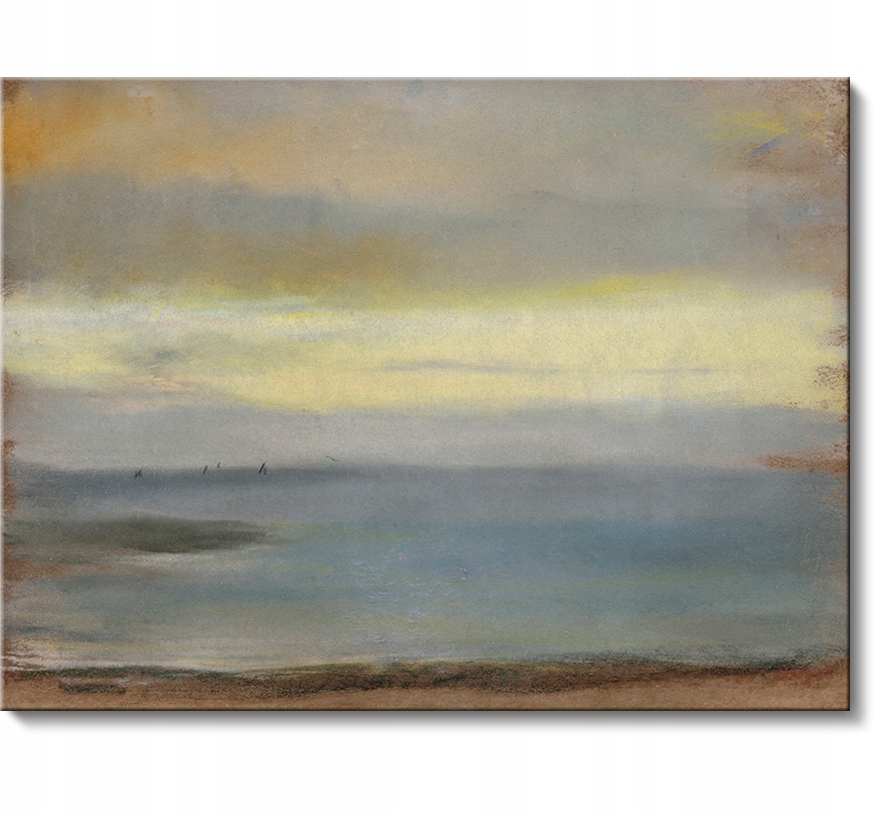 Edgar Degas, Zachód słońca, impresja 130x97 cm