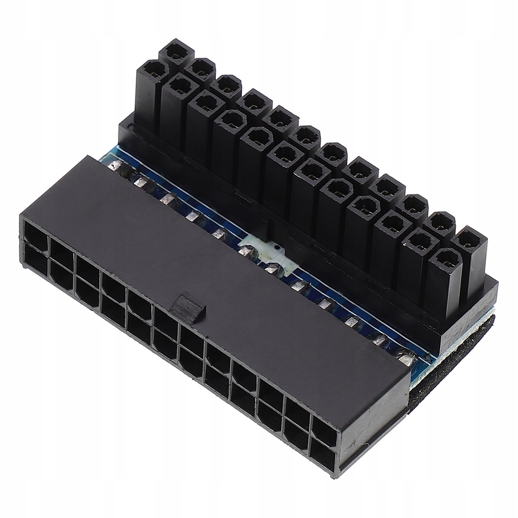 ADAPTER KĄTOWY DO ZASILANIA PŁYTY GŁÓWNEJ ŁATWA INSTALACJA ZASILACZA