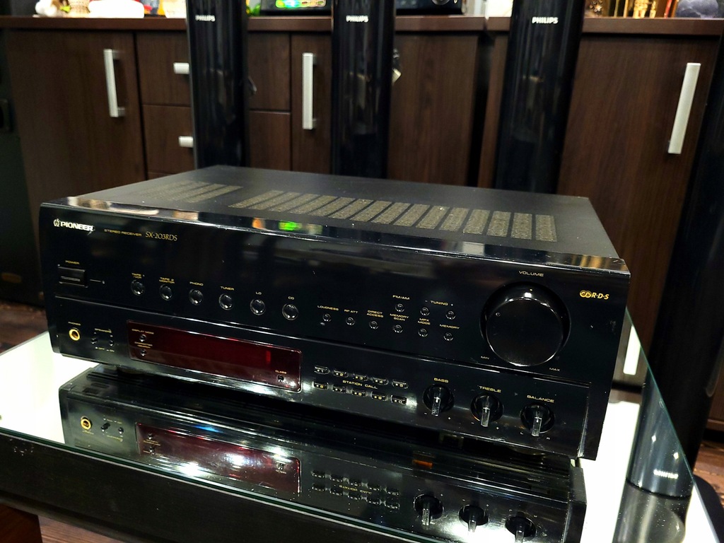 Amplituner Pioneer SX-203RDS 2.0 czarny - 13580879903 - oficjalne ...