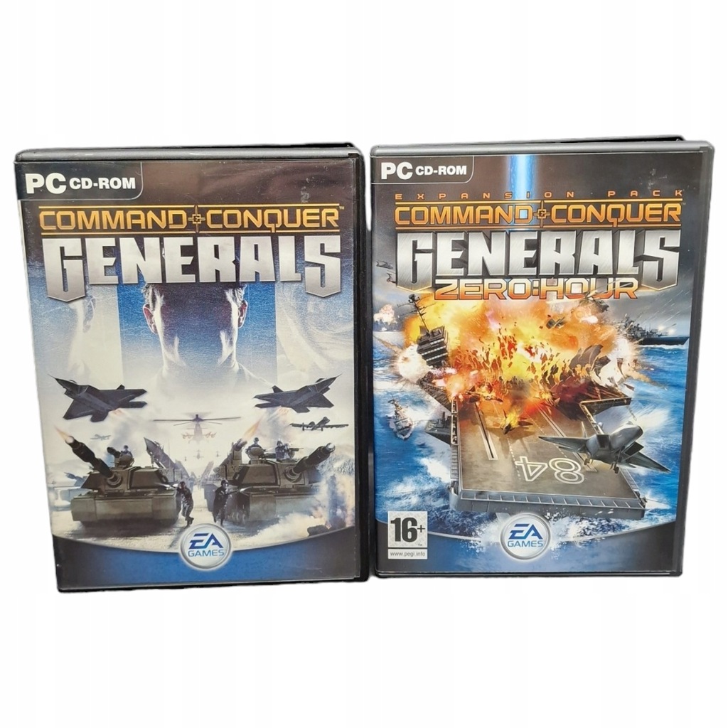 Command and Conquer Generals + dodatek Zero Hour PC BOX