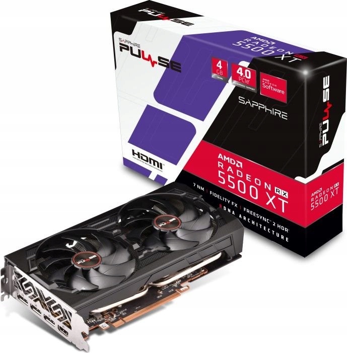 Karta graficzna Radeon RX 5500 XT Pulse 4GB GDDR6