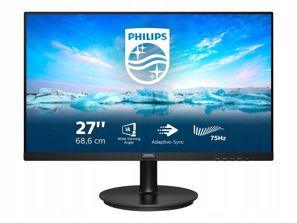 Monitor Philips 272V8LA/00 27" FHD VA 1920x1080, czarny, 4 ms