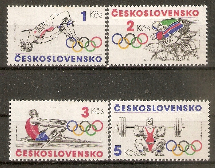 && Czechosłowacja Mi 2782-85 - Olimpiada