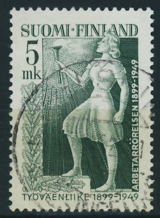 Finlandia 5 mk. - Tyovaenliike