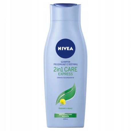 NIVEA SZAMPON DO WŁOSÓW 2IN1 EXPRESS CARE 400 ML