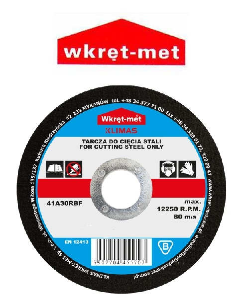 Tarcza do Cięcia Stali 230mm Wkręt-Met