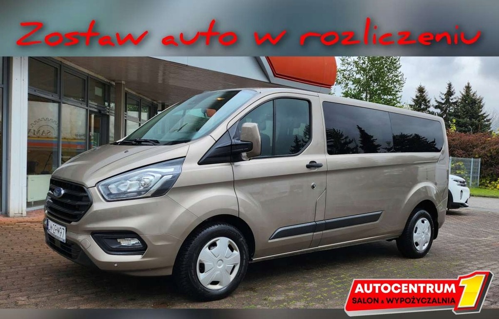 Ford Transit Custom Polski salon 2 X klima 9fo...