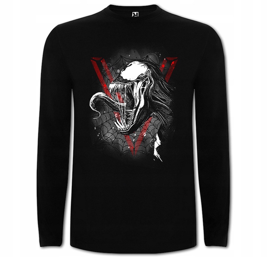 LONG VENOM SKULL CZASZKA JĘZOR TONGUE XL