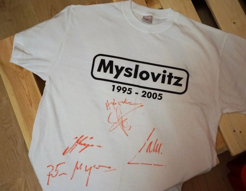 Koszulka Myslovitz z autografami!