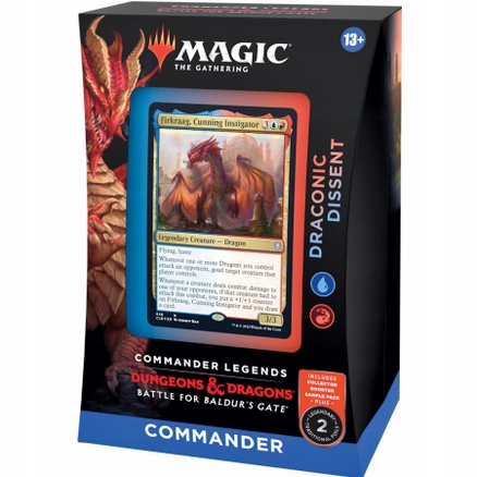 Legends Baldur's Gate Commander Draconic Dissent