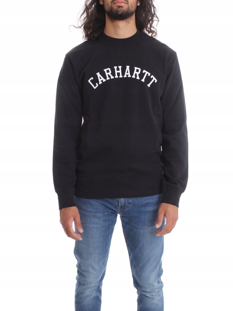 CARHARTT MĘŻCZYZN CZARNY BLUZY S INT