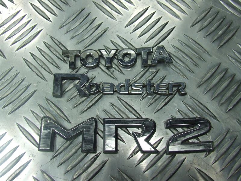 TOYOTA MR2 III ROADSTER ZNACZEK LOGO EMBLEMAT TYŁ - 7604802768 ...