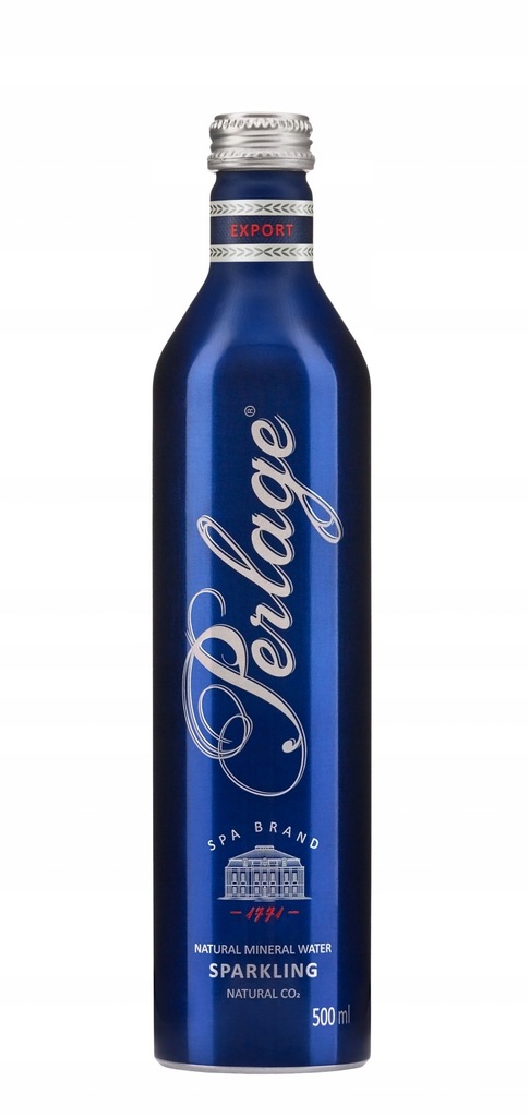 Woda Perlage gazowana butelka aluminiowa 24szt