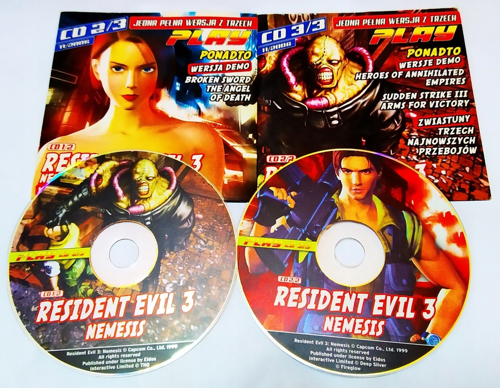 Купить RESIDENT EVIL 3 NEMESIS / КОШМАР ЖИВЫХ МЕРТВЕЦОВ: отзывы, фото и ...
