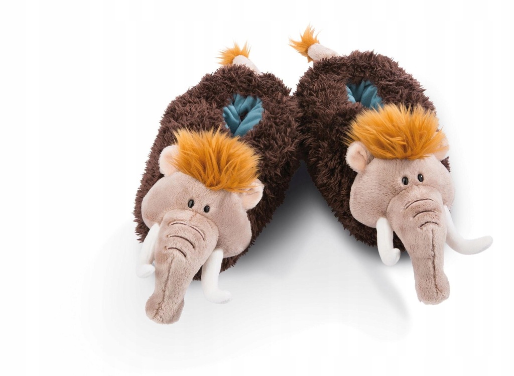 Kapcie pluszowe NICI 45325 MAMUT ROZMIAR 34-37 Stone Age Friends