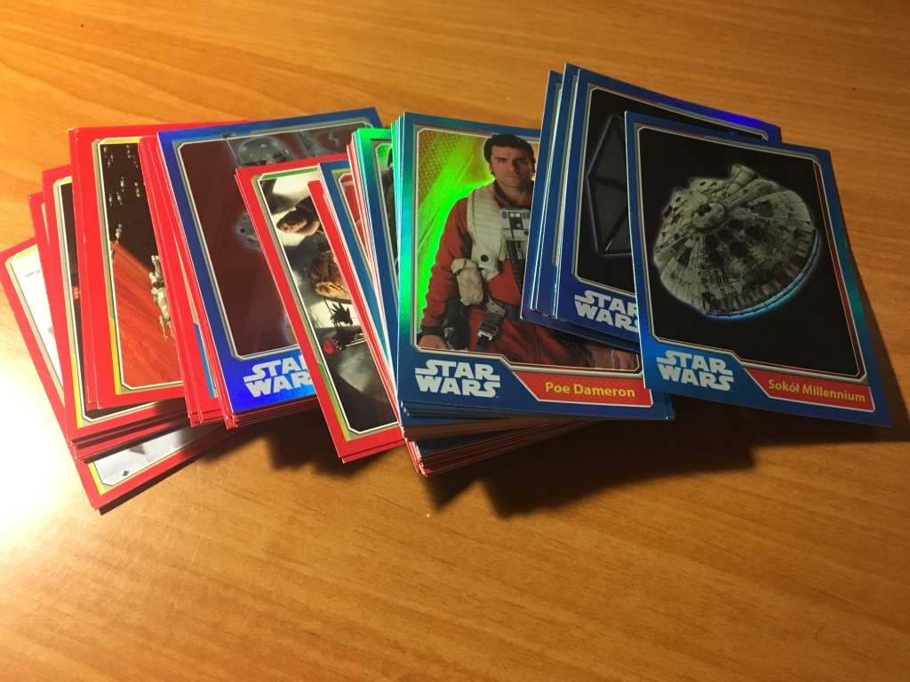 Karty kolekcjonerskie Star Wars 120 szt.
