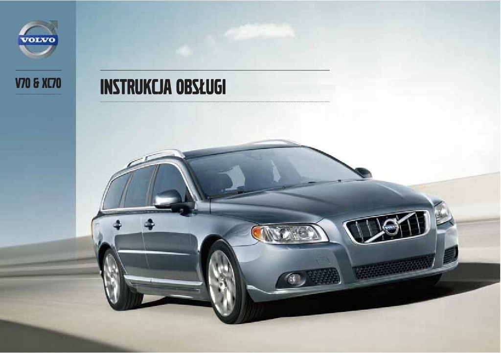 Polska Instrukcja Obsługi Volvo Xc70 V70 2011-2014 - 8356996553 - Oficjalne Archiwum Allegro