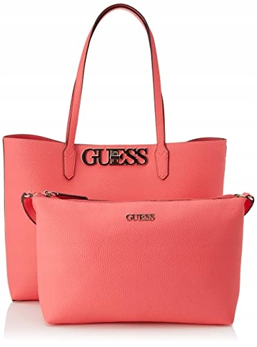 TOREBKA DAMSKA GUESS 2724708224718 RÓŻOWA 43X33 CM