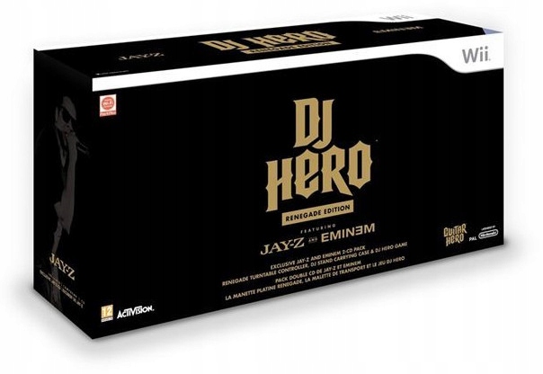DJ HERO RENEGADE JAY-Z i EMINEM NINTENDO WII
