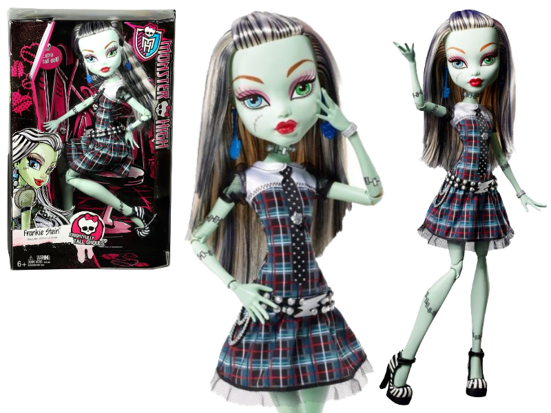 OUTLET Monster High FRANKIE SHTEIN Lalka GIGA 45cm