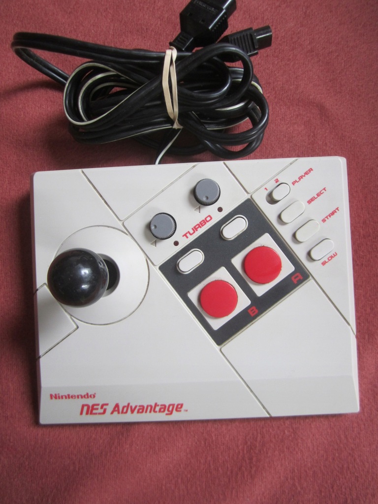 Kontroler Pad Nintendo Nes Advantage Arcade Stick Oryginalny Nes-026 bdb+