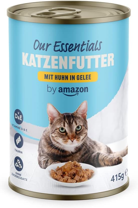 Karma by Amazon dla kotów kurczak w galaretce bezzbożowa z tauryną 415g