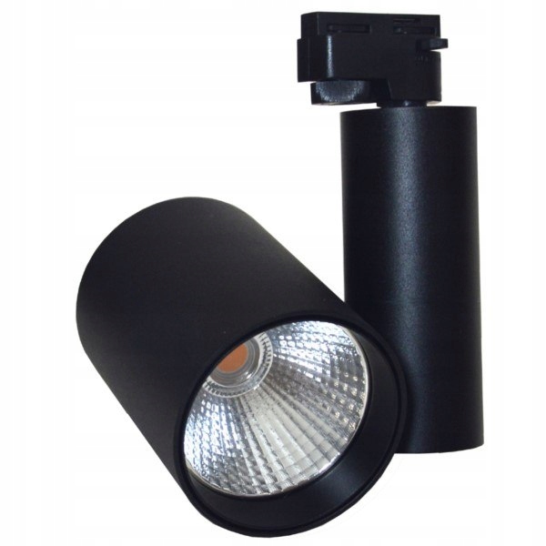 Track light LED Tryco 1 faza 40W 3000K czarny kąt