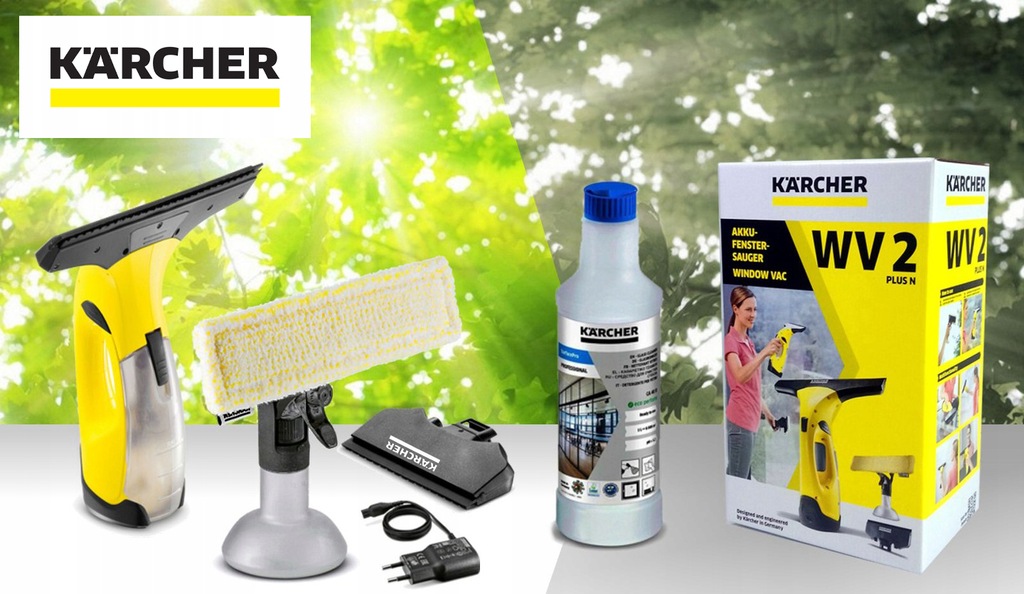 Купить СТЕКОНОМОЙКА KARCHER WV2 В ПОДАРОК ​​ПЛЮС XXL НАБОР: отзывы, фото, характеристики в интерне-магазине Aredi.ru