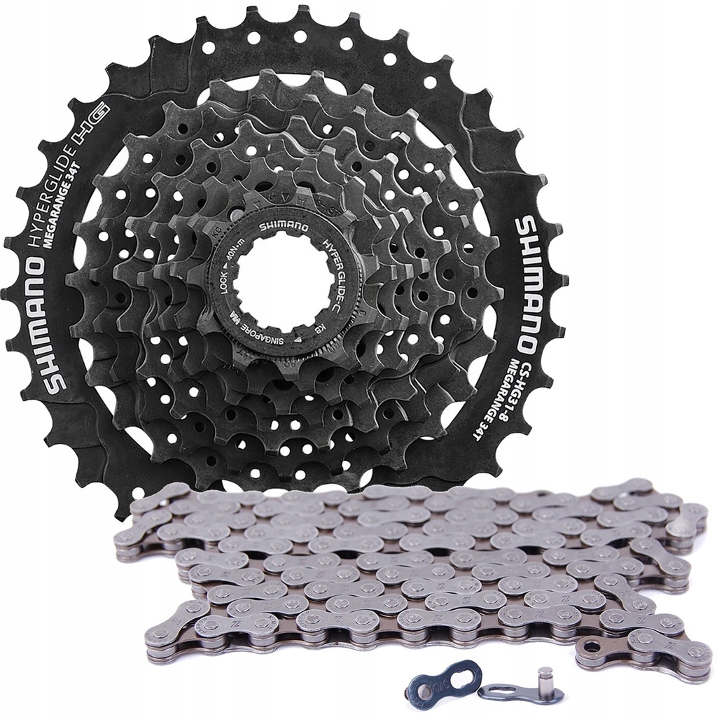 KASETA SHIMANO CS-HG-31 8 RZ + ŁAŃCUCH KMC Z50