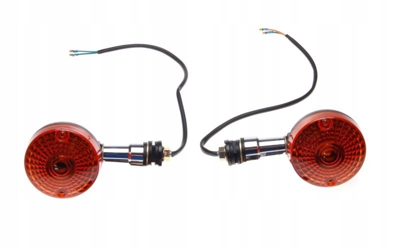 KIERUNKOWSKAZ PRZÓD KPL DO SUZUKI GN125 CZARNE