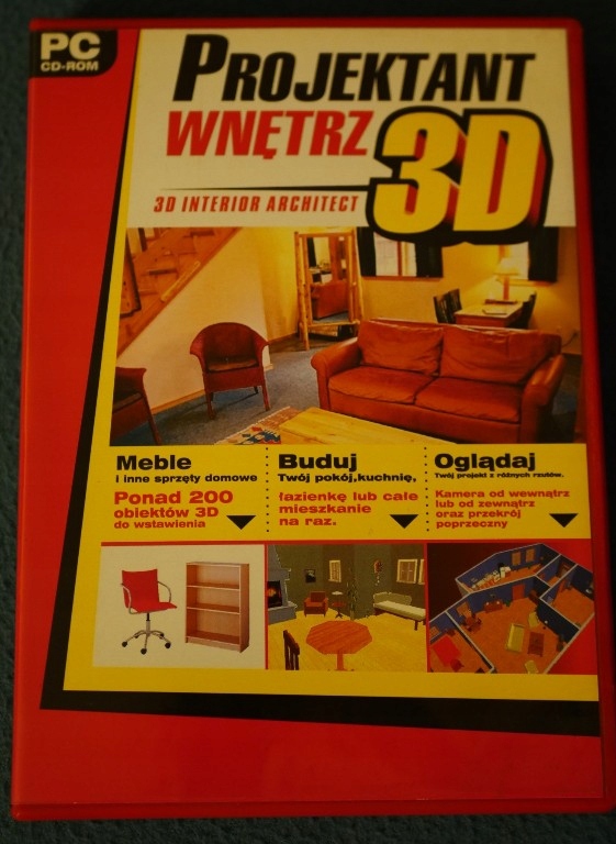 Projektant Wnętrz 3D DVD