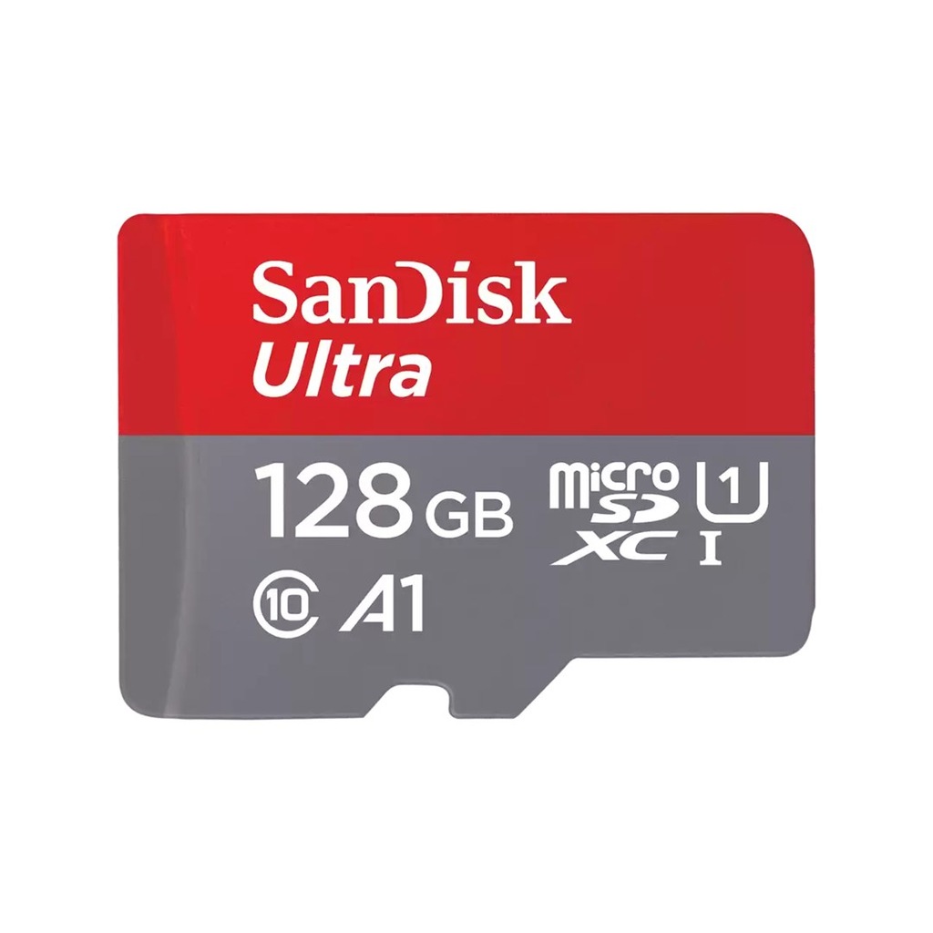 SANDISK ULTRA microSDXC 128GB 140MB/s + SD ADAPTER (SDSQUAB-128G-GN6MA)