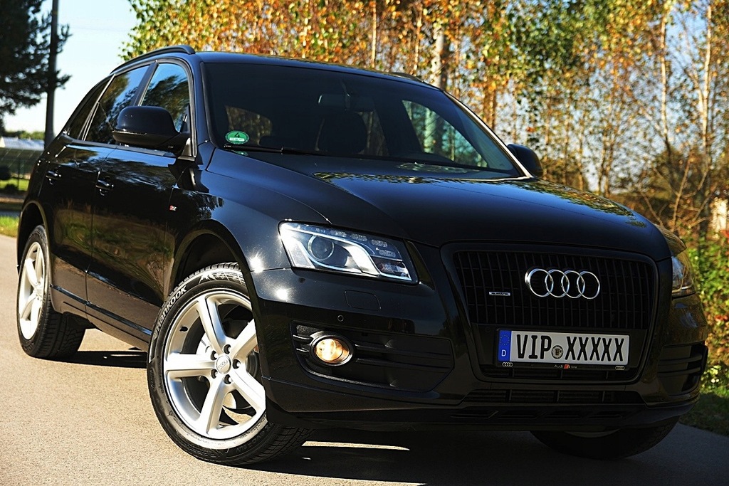 AUDI Q5 2.0TDI_SCHWARZ_S-LINE UNIKAT_JAK Z FABRYKI