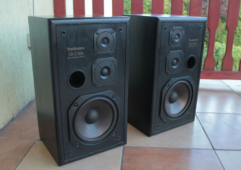 Kolumny półkowe Technics SB-CS60 czarne